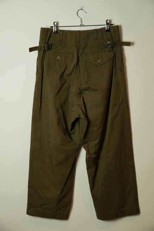 Y's Khaki Wide Leg Utility Pants
