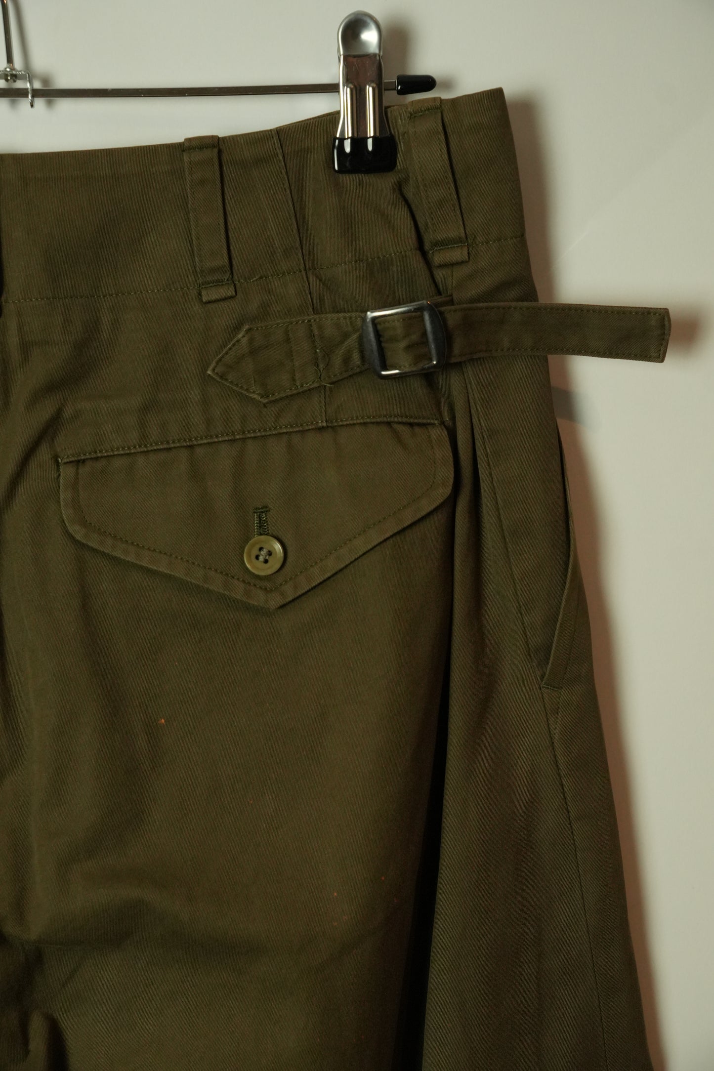 Y's Khaki Wide Leg Utility Pants