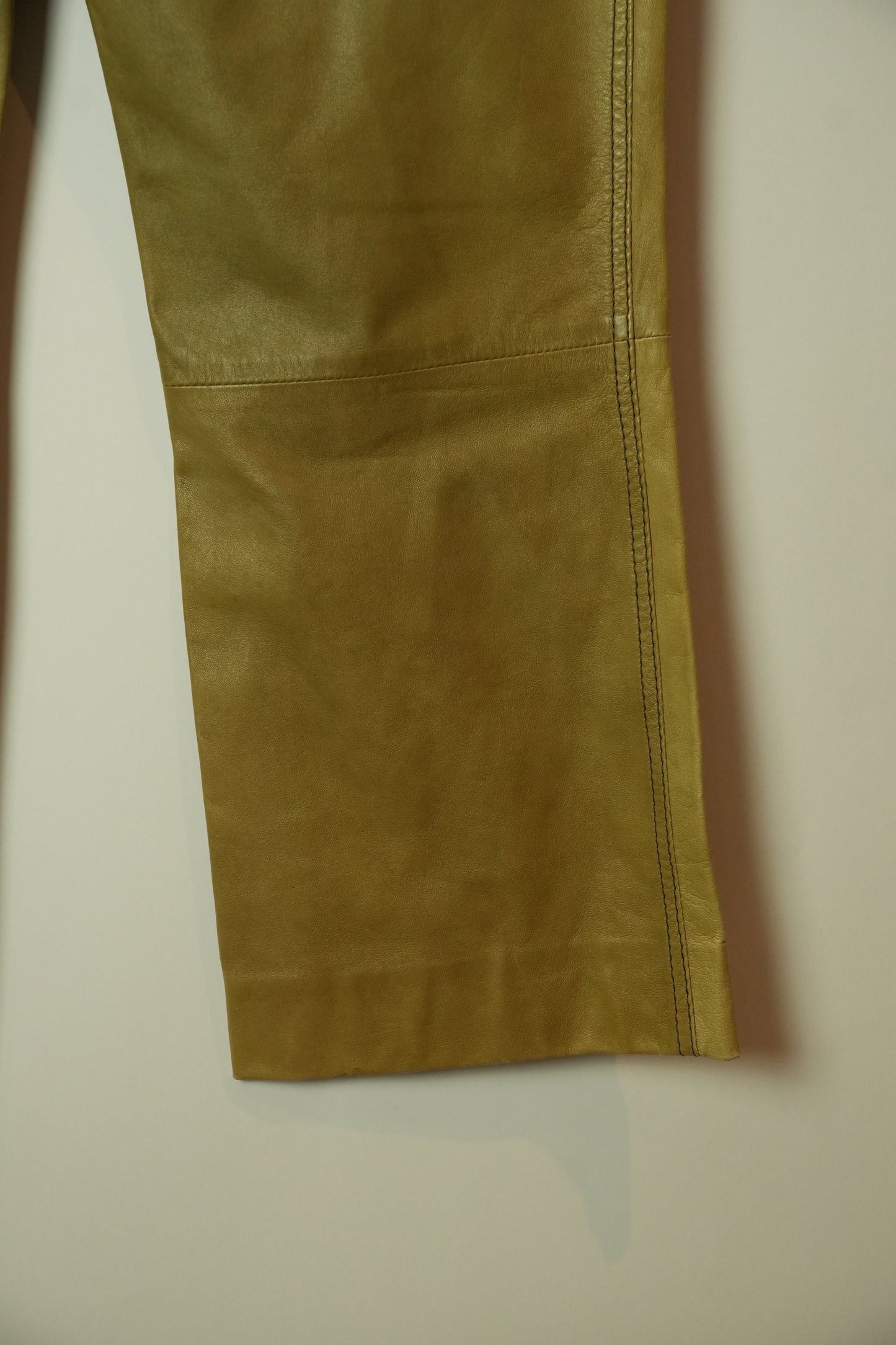 Moschino Cheap And Chic Leather Cargo Pants