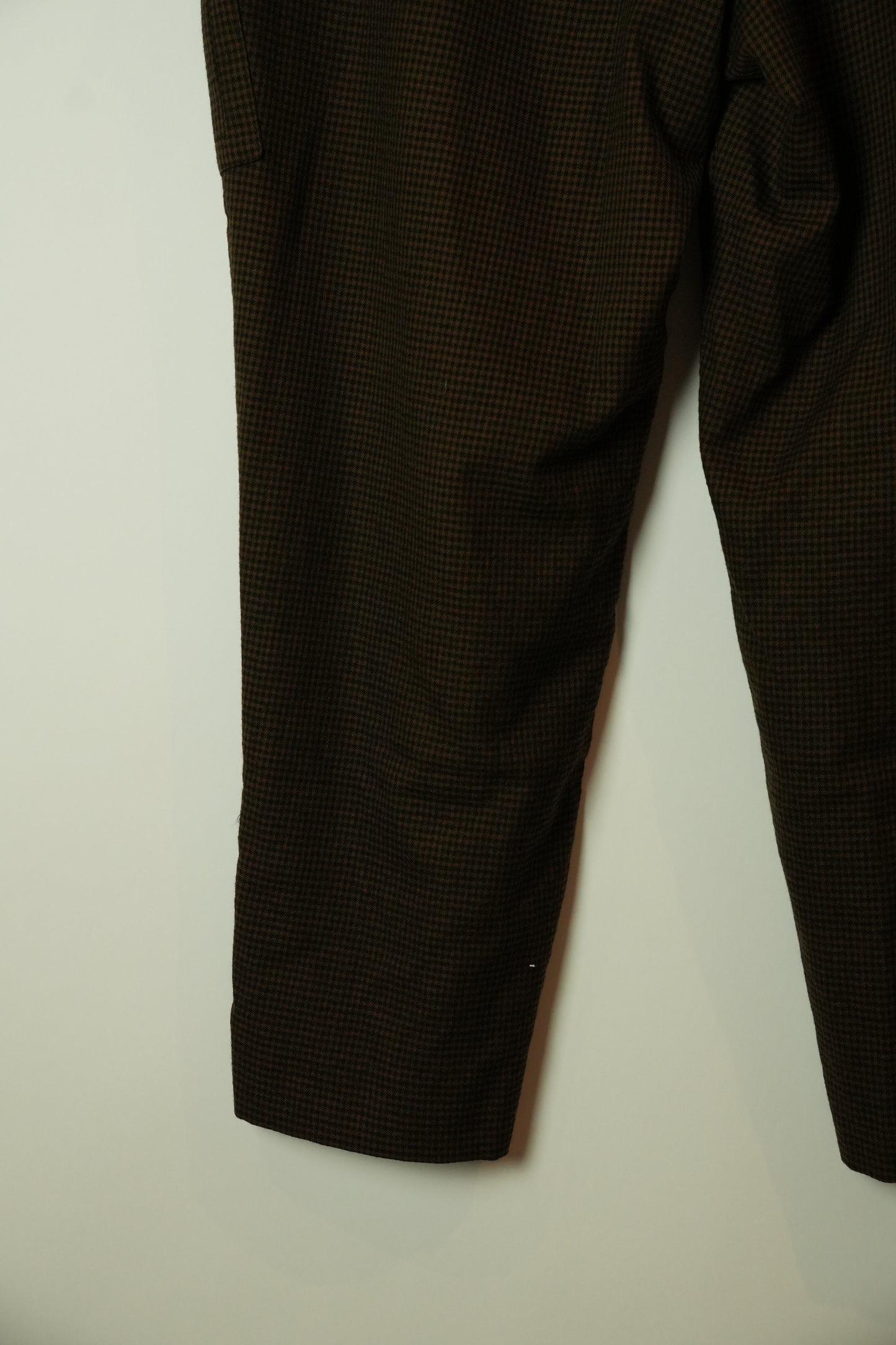 Sonia Rykiel Checkered Pocket Wool Cargo Pants