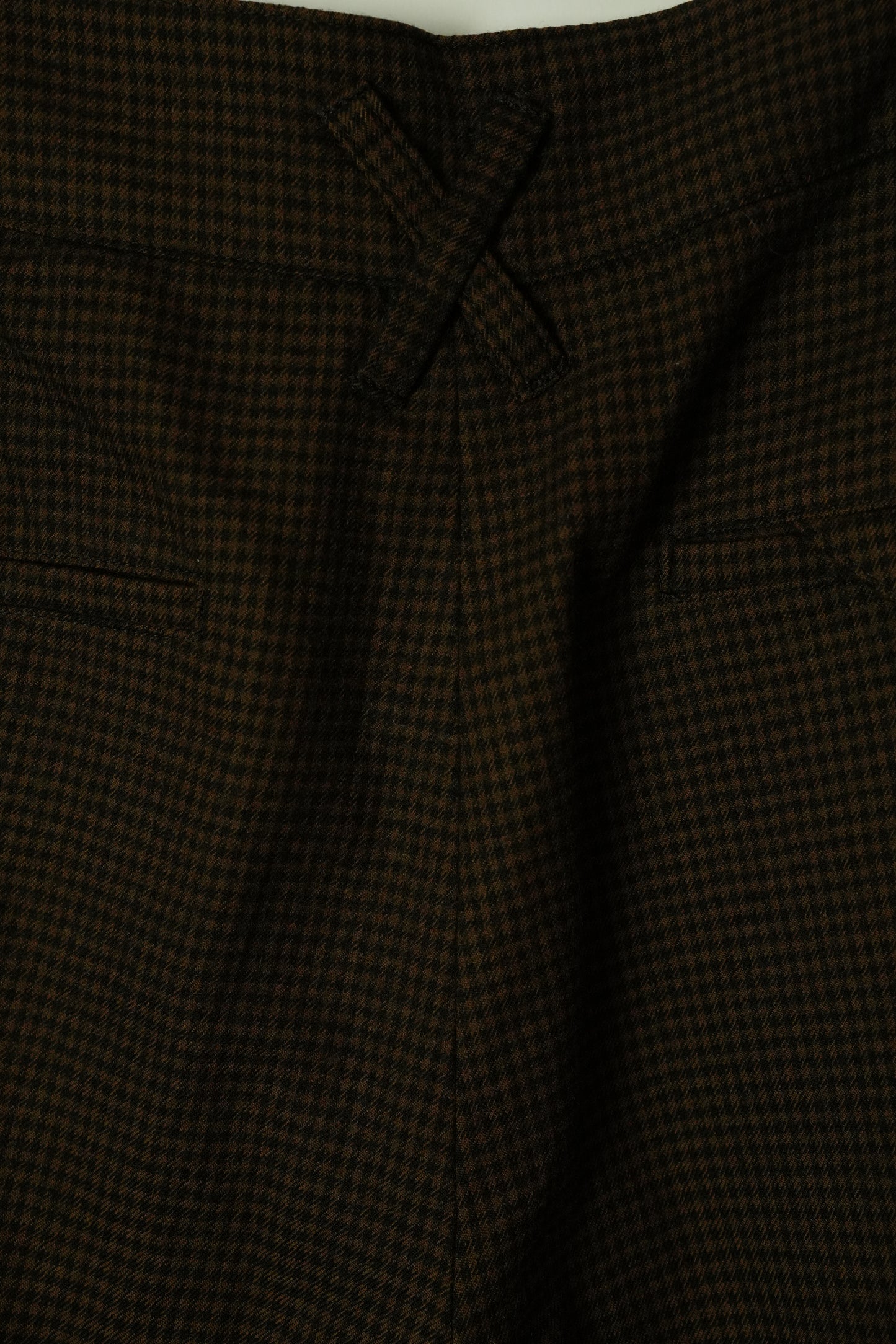 Sonia Rykiel Checkered Pocket Wool Cargo Pants