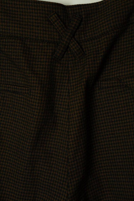 Sonia Rykiel Checkered Pocket Wool Cargo Pants