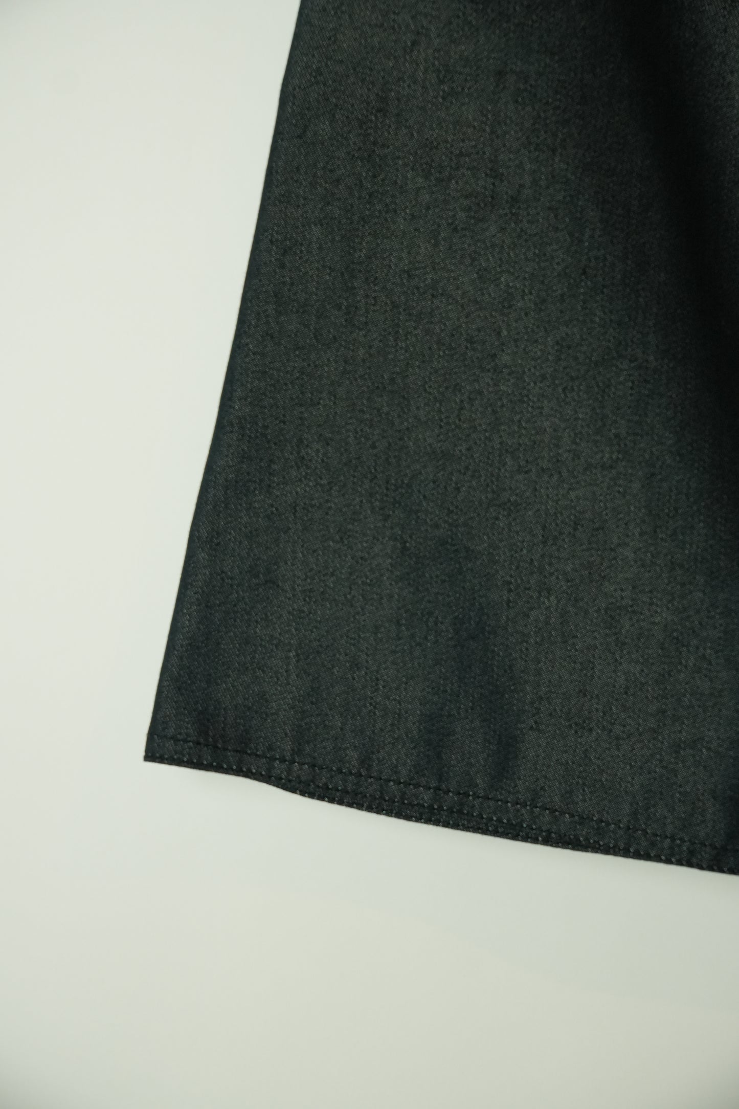 Courreges Denim Logo Embroidered Mini Skirt
