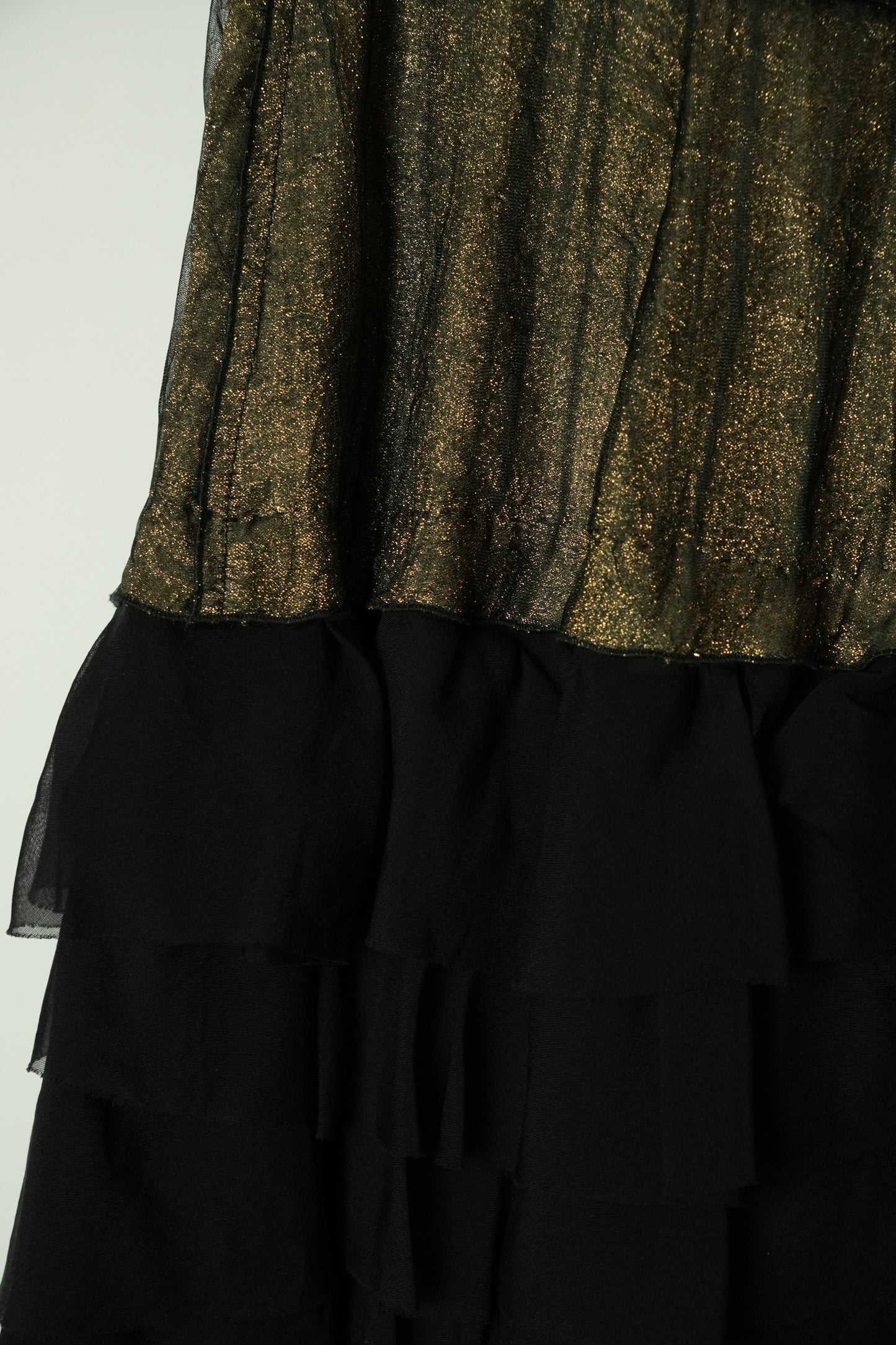Dolce & Gabbana Sheer Ruffle Layered Skirt