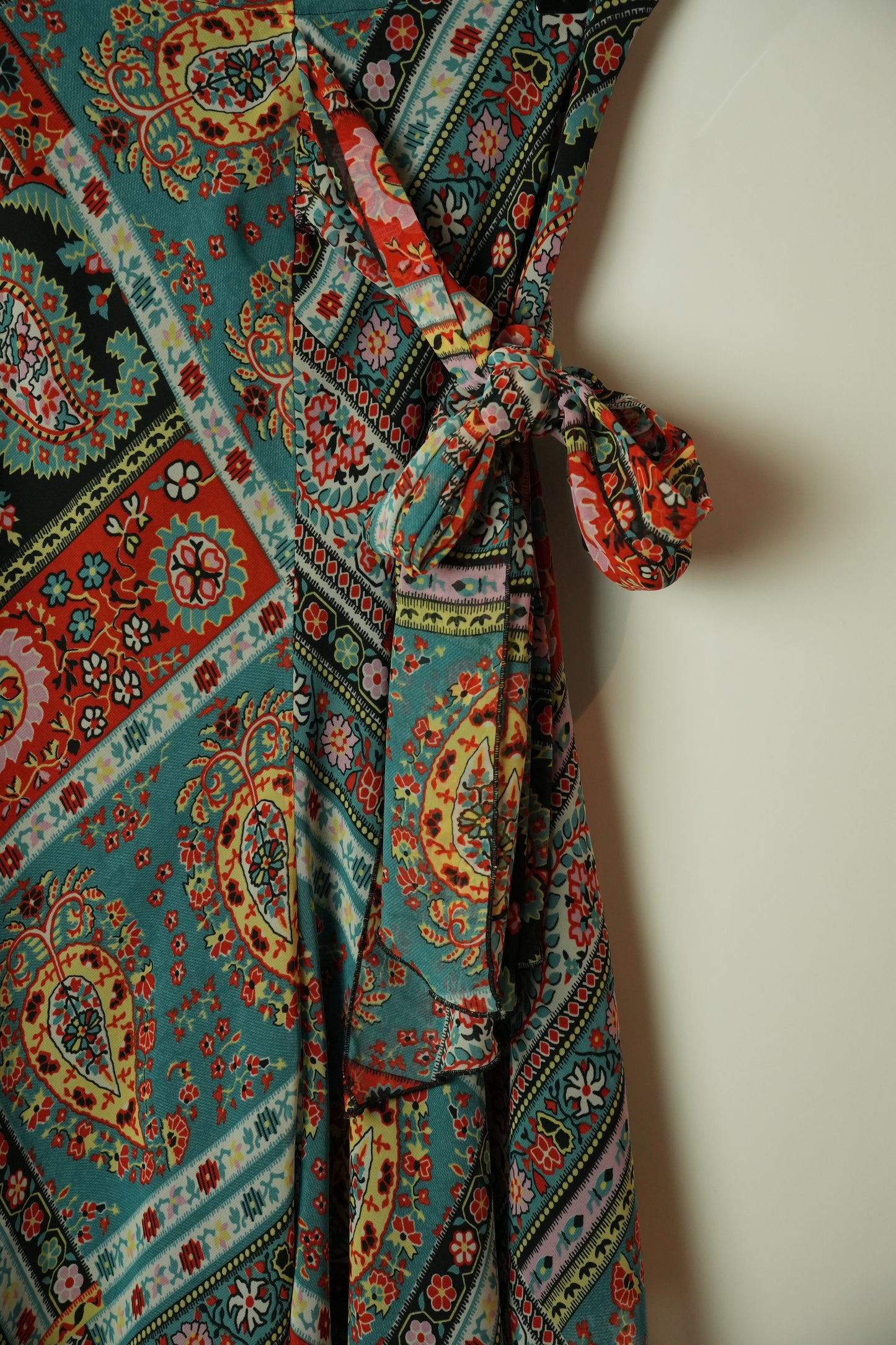 Kookai Scarf Mosaic Print Skirt Flow Made in France