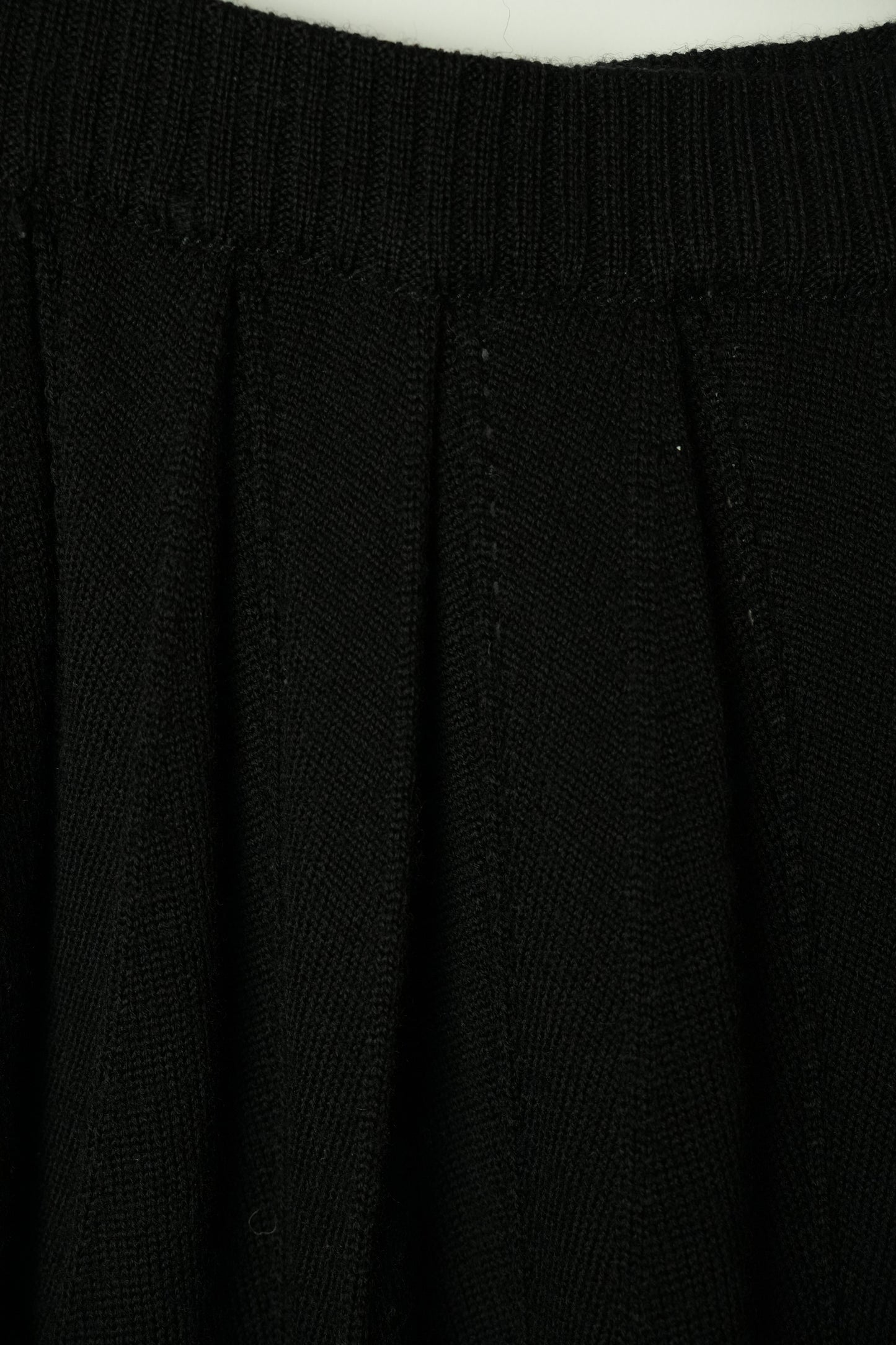 Tricot Comme Des Garcons Knit Wool Pleat Skirt AD2011