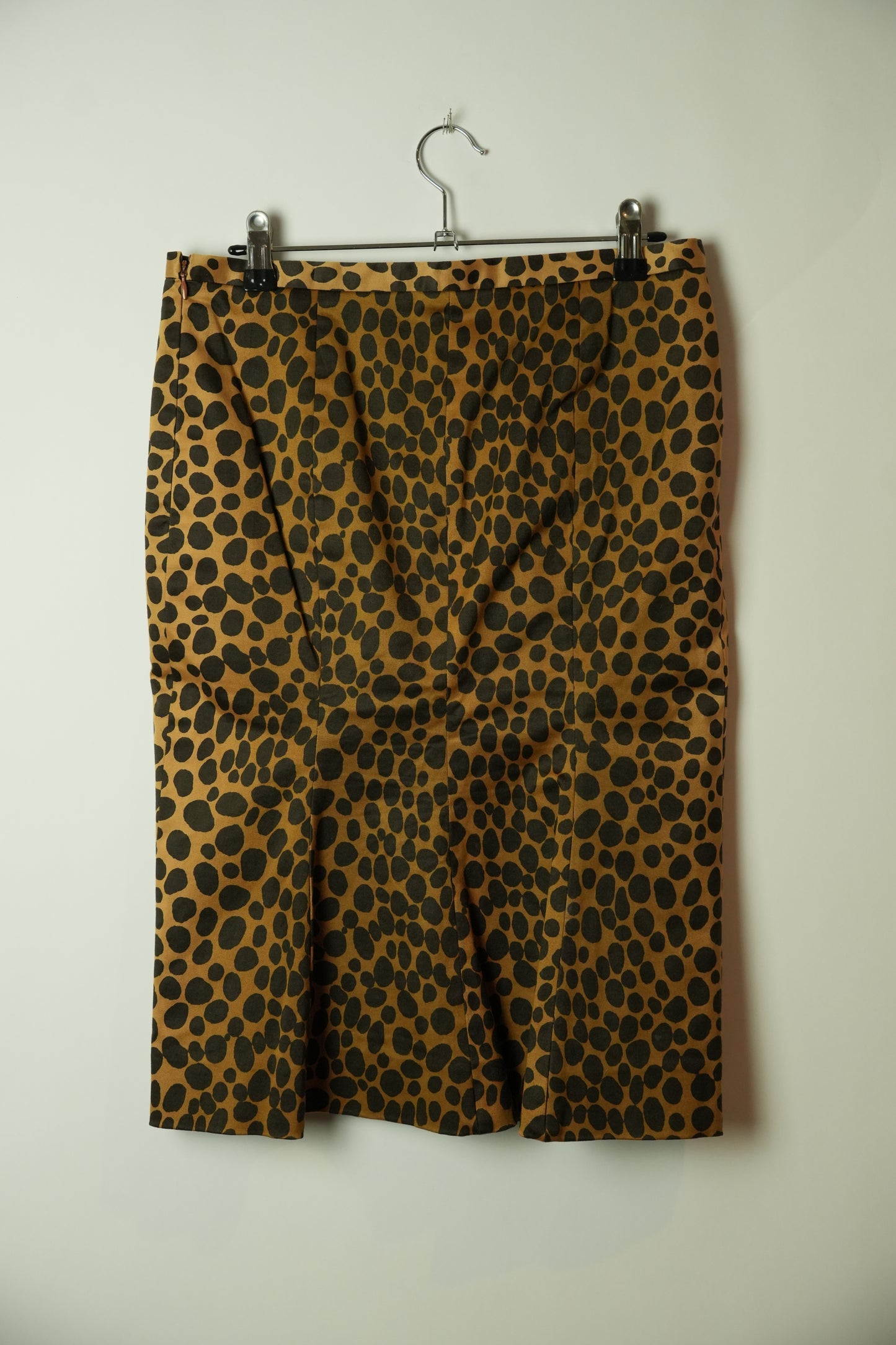 Moschino Leopard Print Pencil Skirt