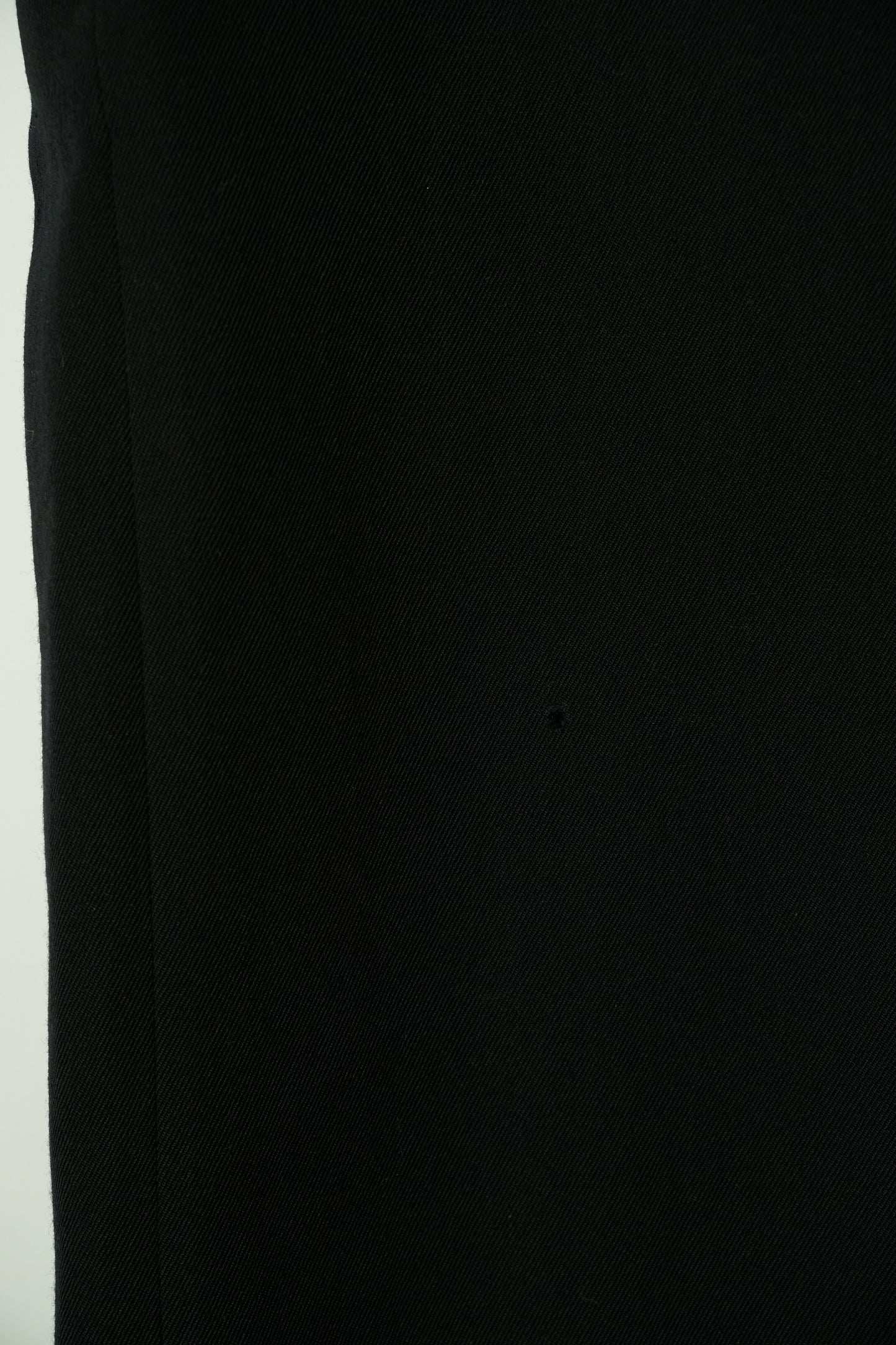 Yohji Yamamoto High Waisted Hook & Eye Button Pencil Wool Skirt Dress