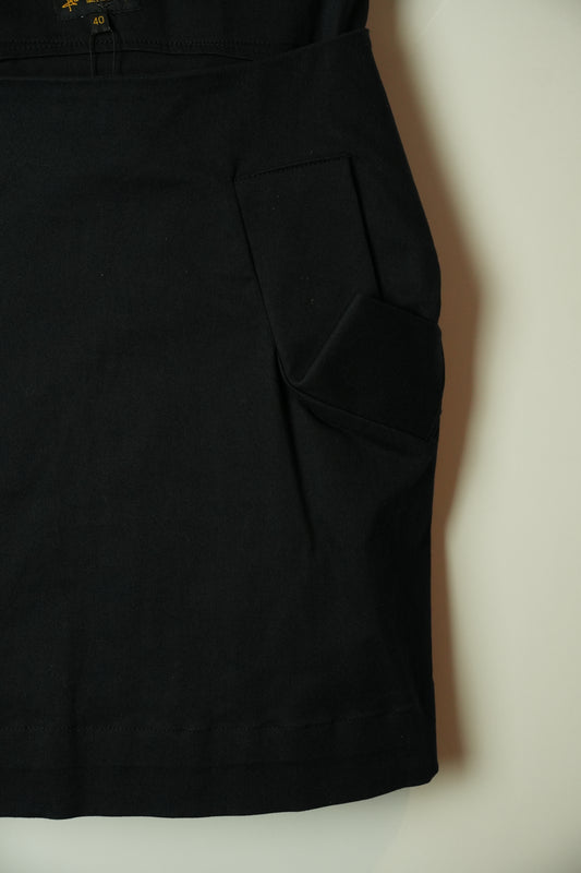 Vivienne Westwood Wrap Button Mini Skirt