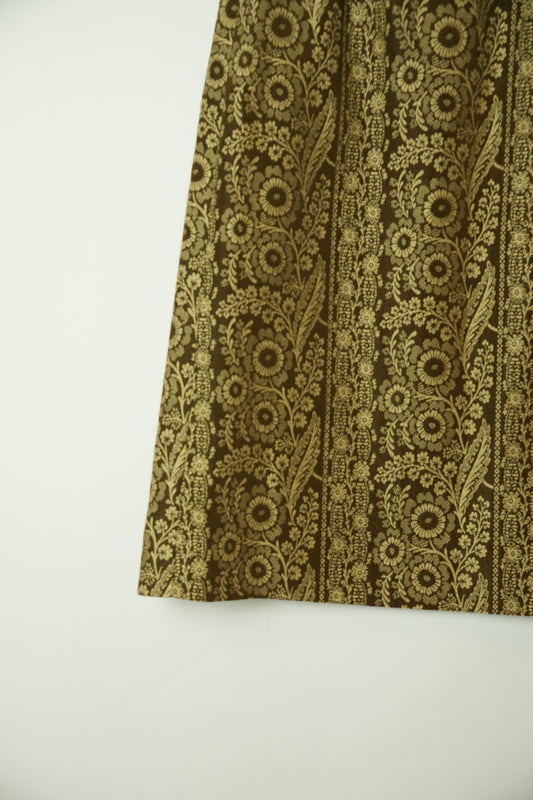 Celine Silk Blend Floral Skirt