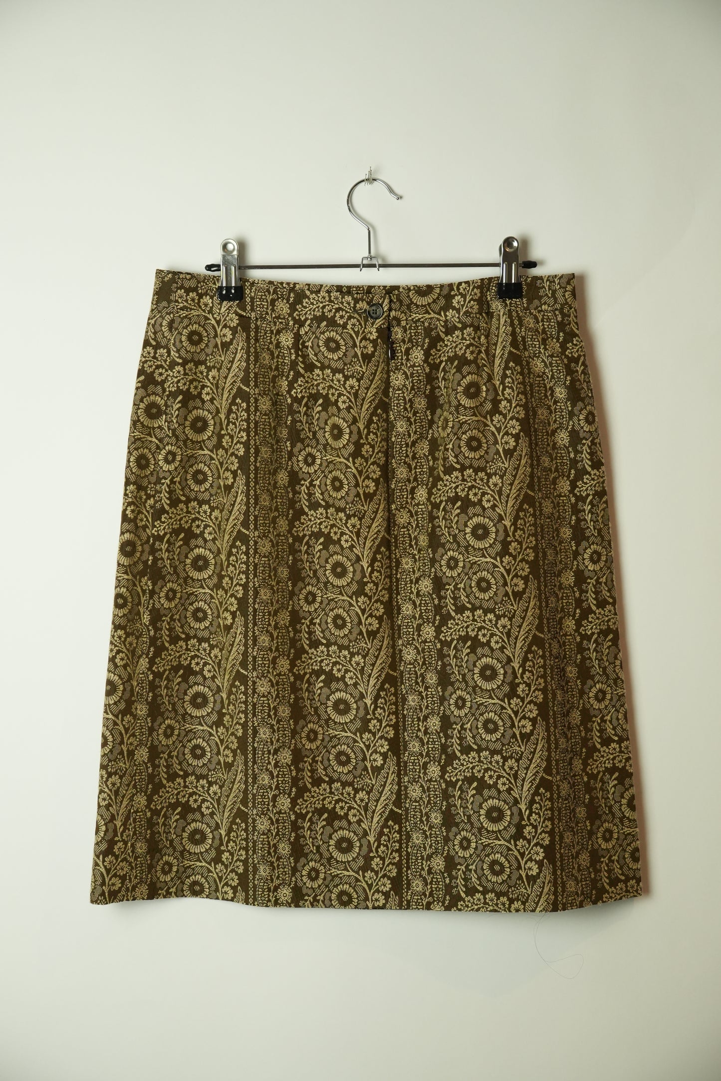 Celine Silk Blend Floral Skirt