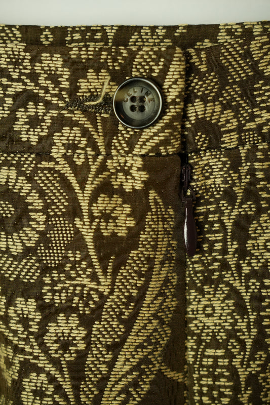 Celine Silk Blend Floral Skirt