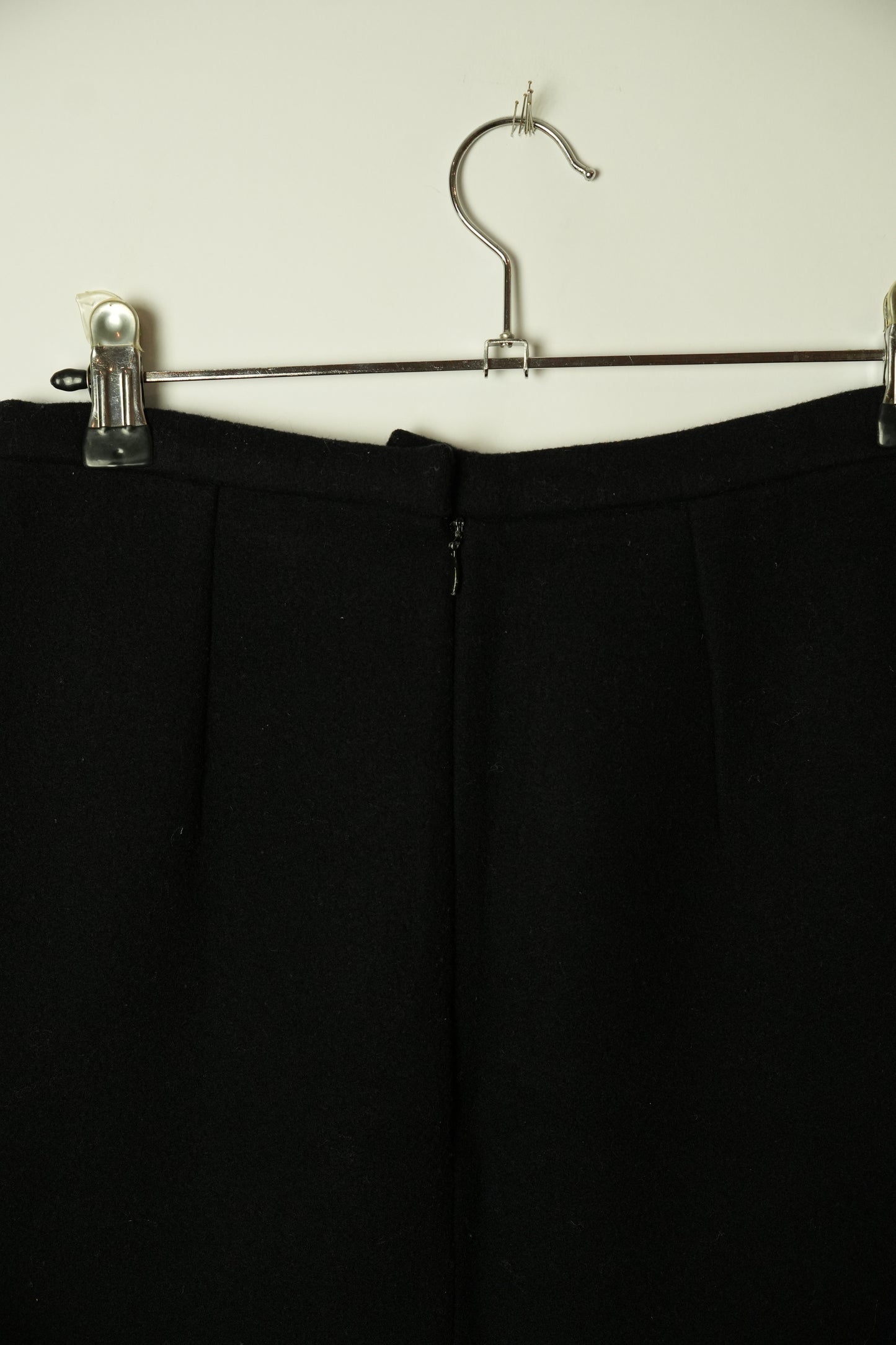 Dolce & Gabbana Side Button Midi Pencil Wool Blend Skirt