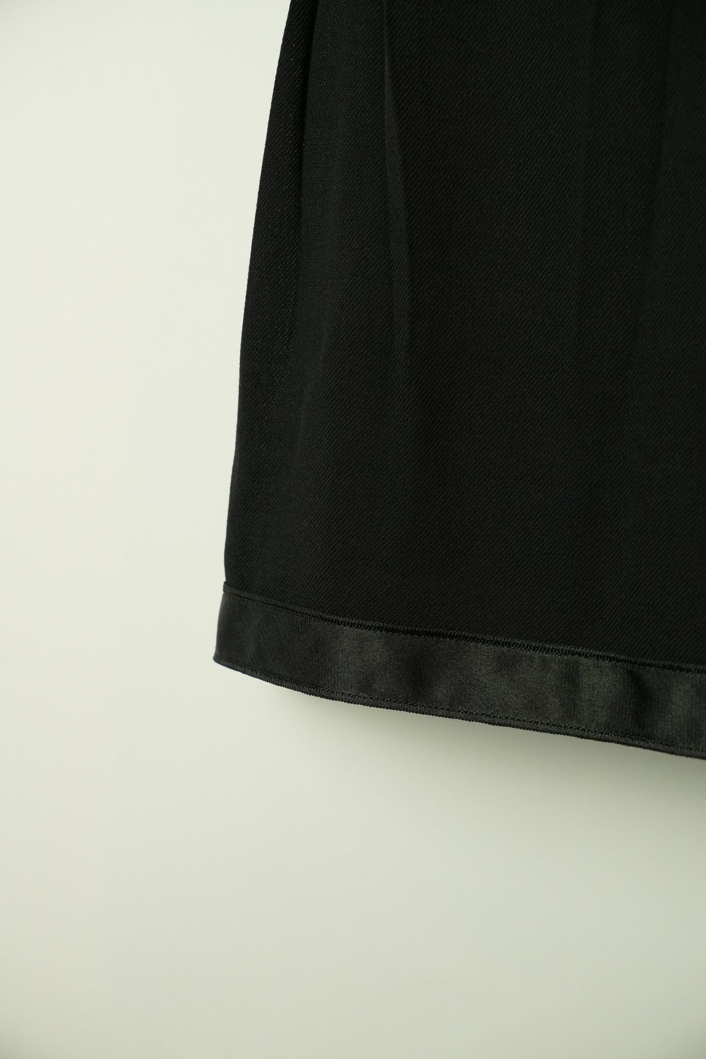 Burberry London Black Pleated Flow Skirt
