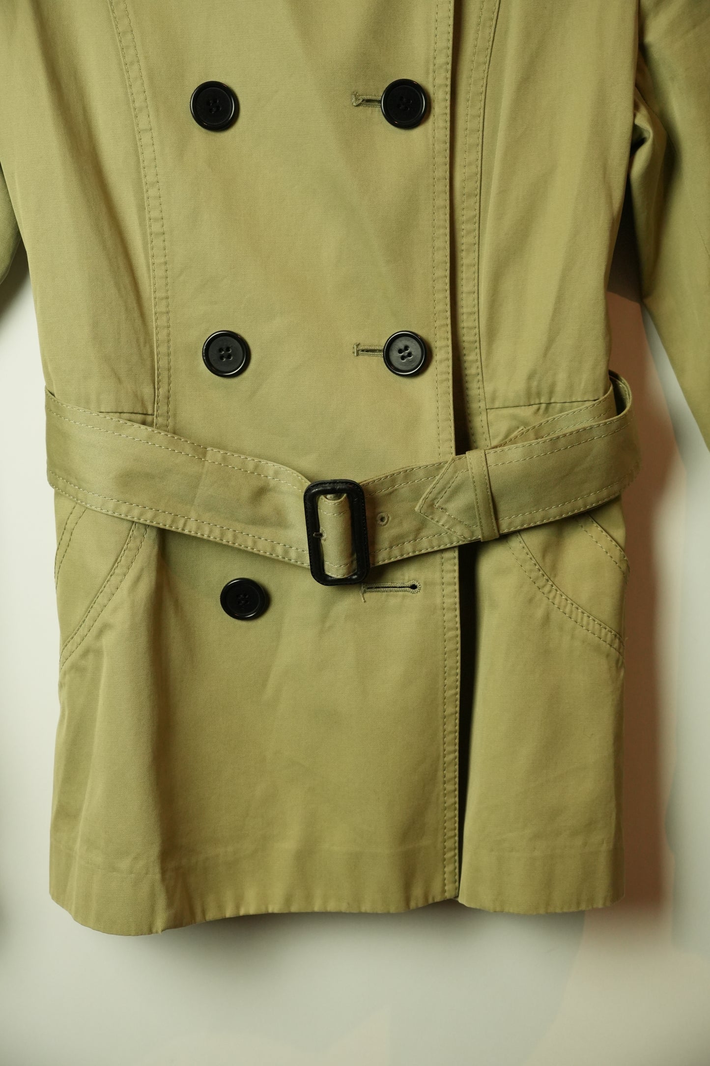 Paul Smith Black Label Short Beige Trench Jacket