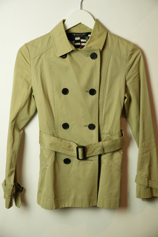 Paul Smith Black Label Short Beige Trench Jacket