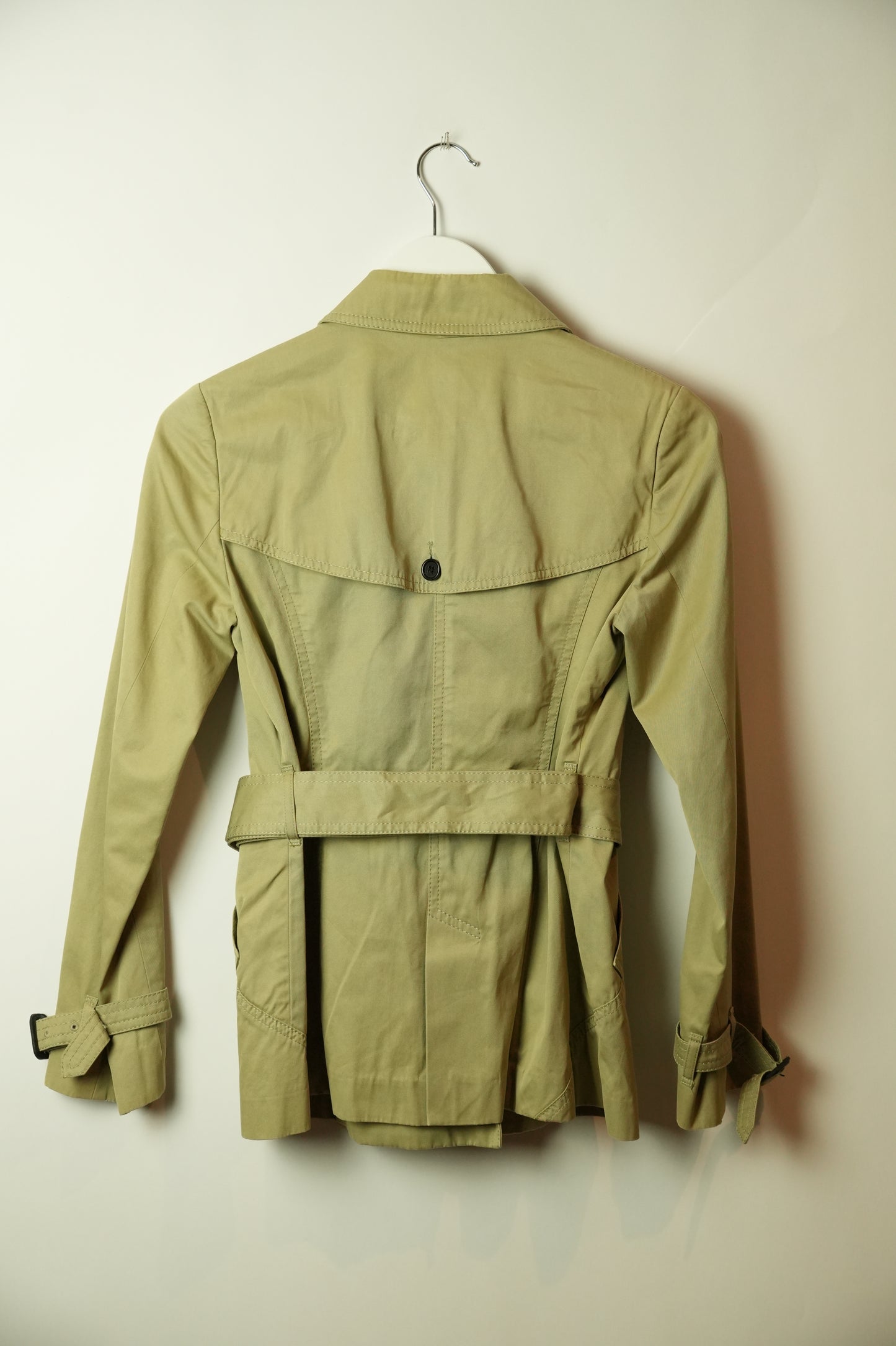 Paul Smith Black Label Short Beige Trench Jacket
