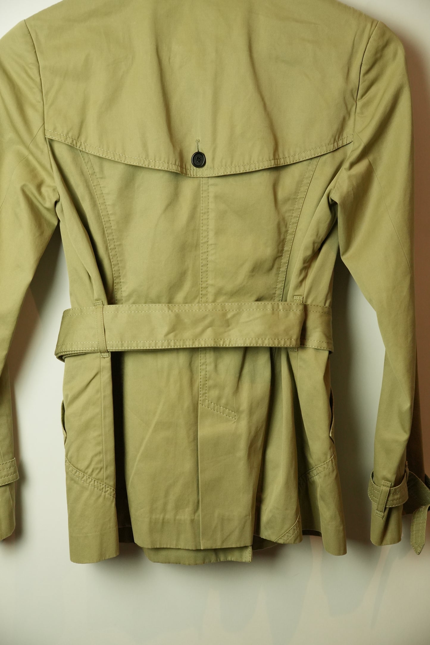 Paul Smith Black Label Short Beige Trench Jacket