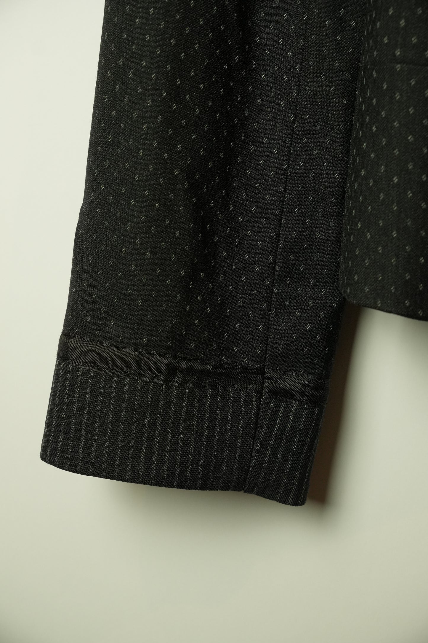 Marc Jacobs Double Breasted Collarless Big Button Dot Blazer