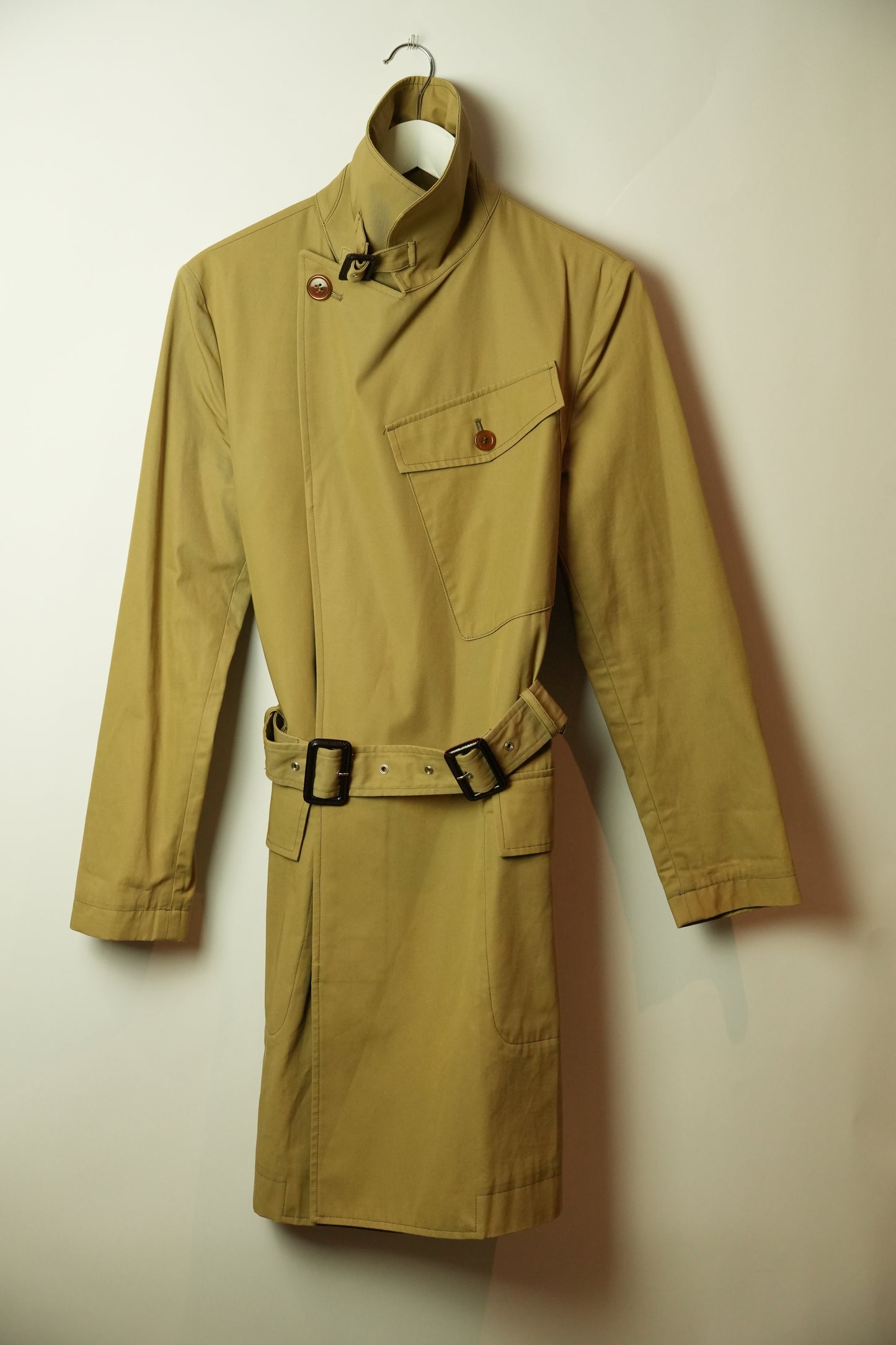 Vivienne Westwood Man Beige Trench Coat w Pocket Detail