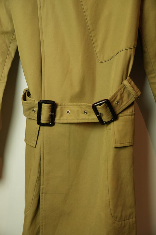 Vivienne Westwood Man Beige Trench Coat w Pocket Detail