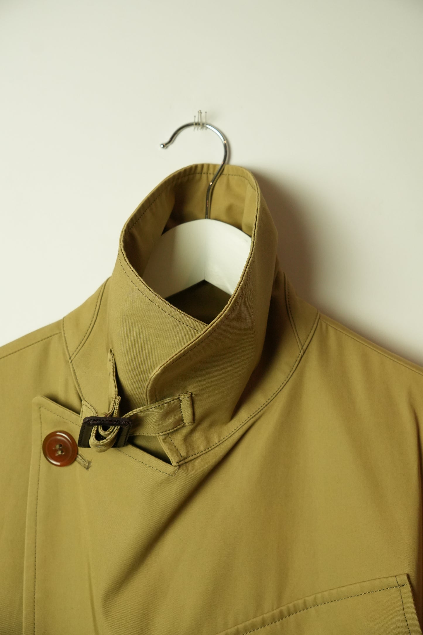 Vivienne Westwood Man Beige Trench Coat w Pocket Detail
