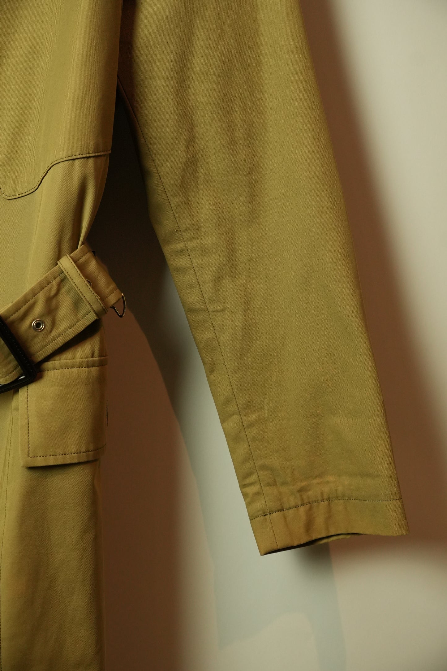 Vivienne Westwood Man Beige Trench Coat w Pocket Detail