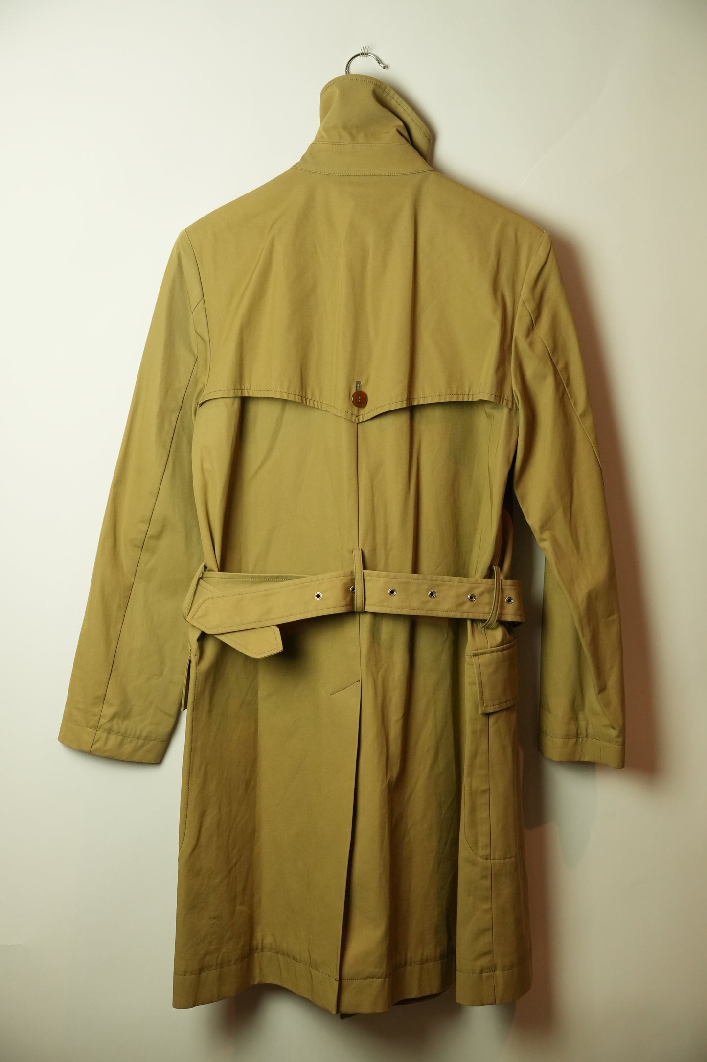 Vivienne Westwood Man Beige Trench Coat w Pocket Detail