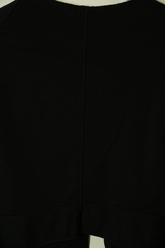 Yves Saint Laurent Assymetrical Black Cardigan