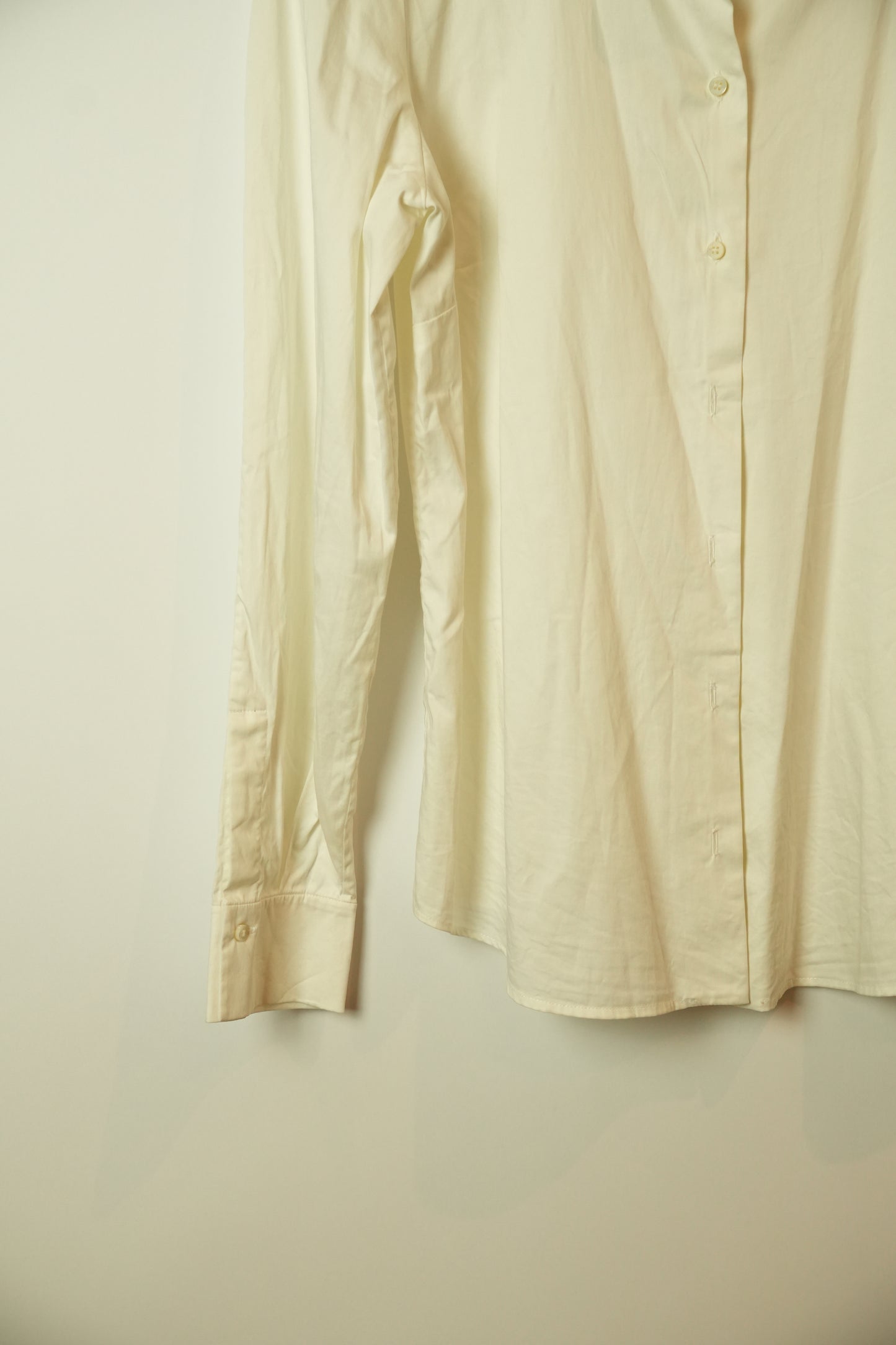 Celine Mandarin Collar Button Down Shirt