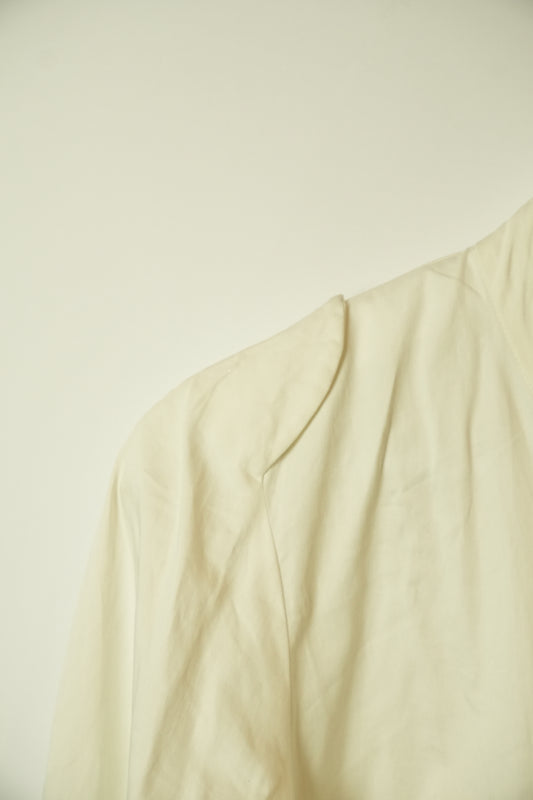 Celine Mandarin Collar Button Down Shirt