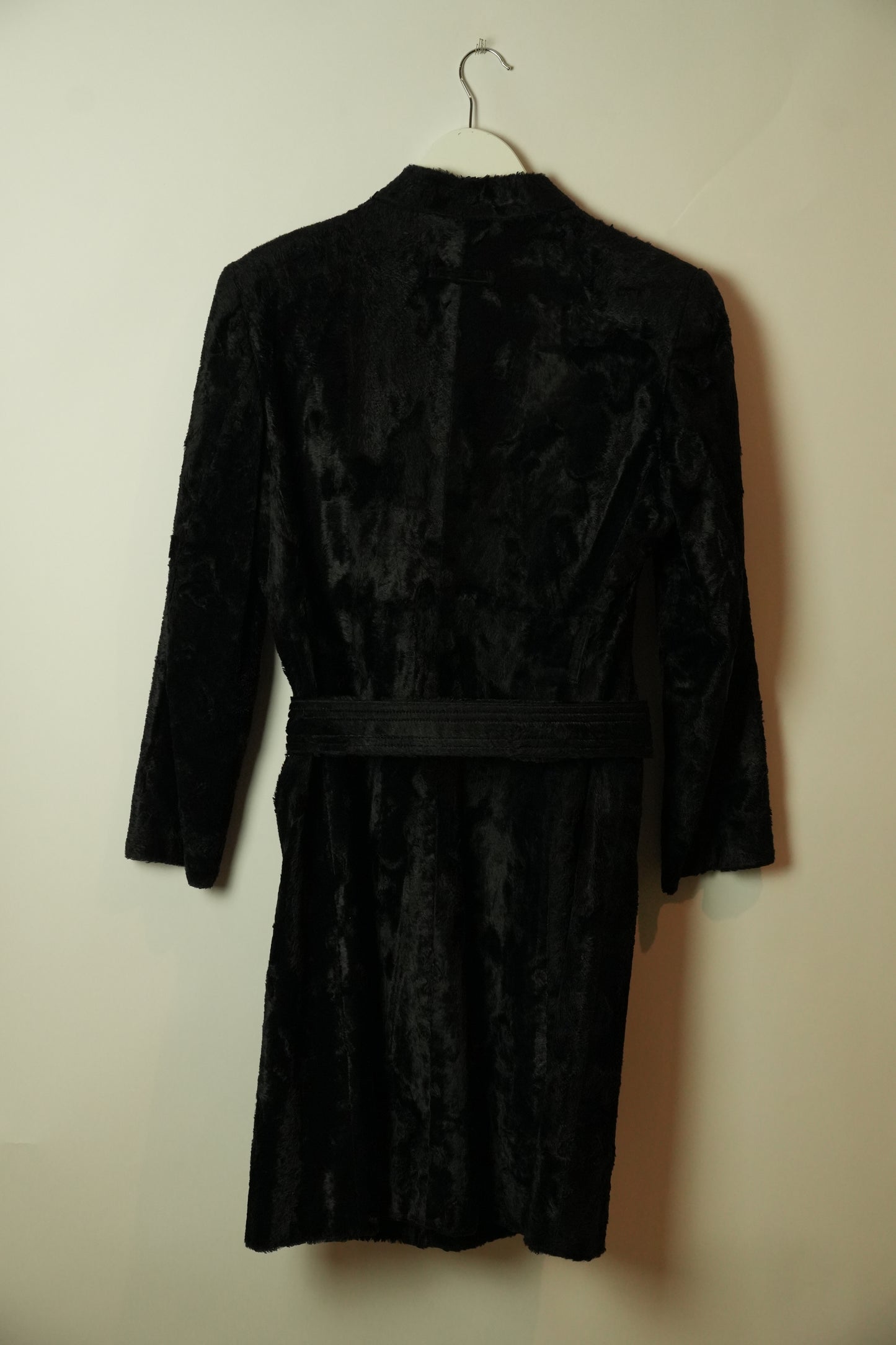 Miu Miu Check Tweed Snap Button Flare Coat