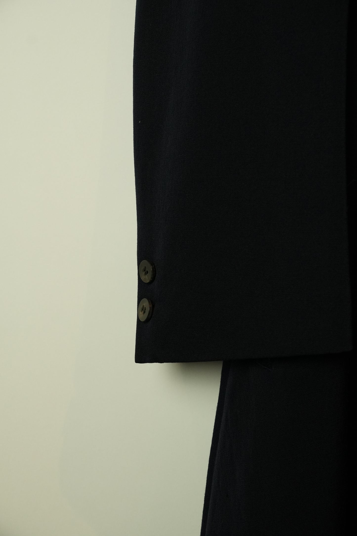 Tricot Comme Des Garcons Peak Lapel Double Breasted Long Coat Dress