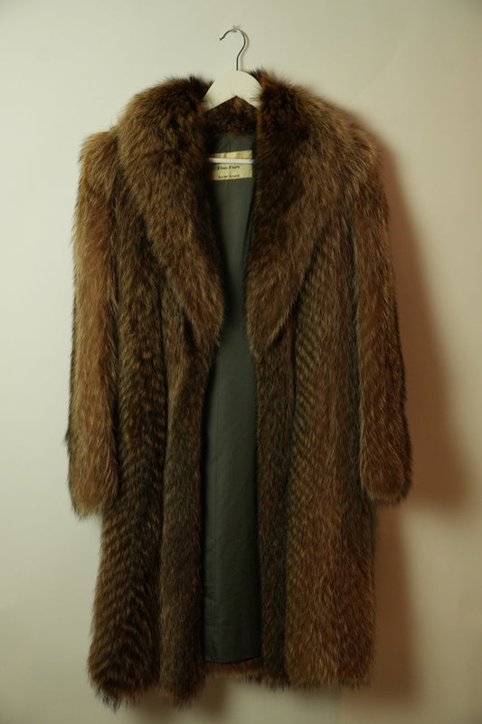 Christina Byrne Full Length Fox Fur Coat