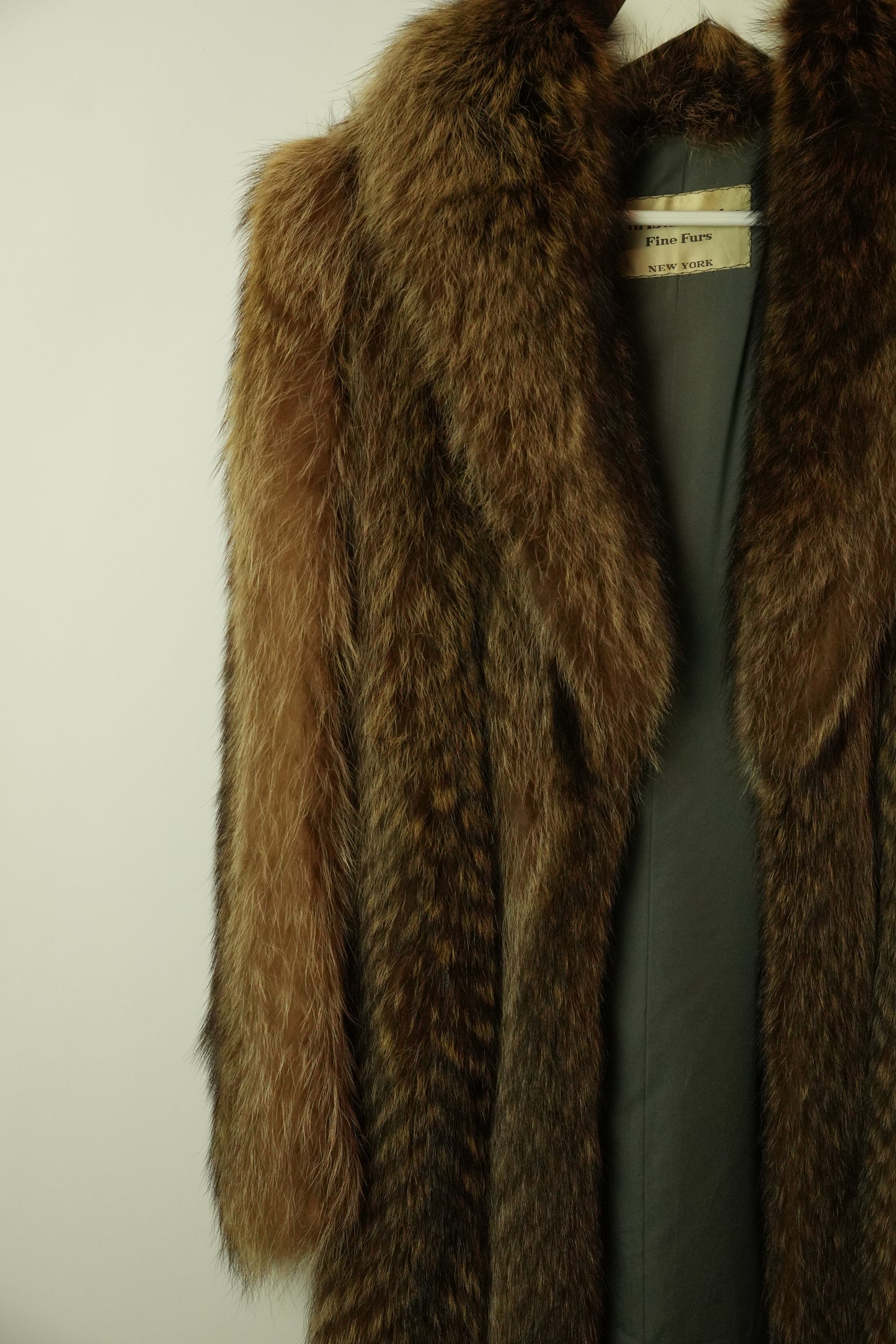 Christina Byrne Full Length Fox Fur Coat