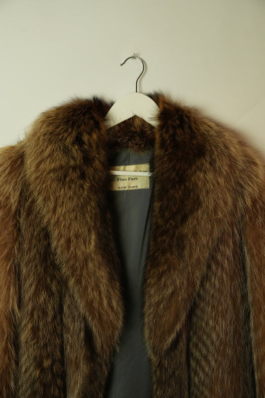 Christina Byrne Full Length Fox Fur Coat