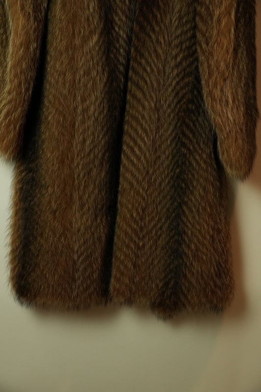 Christina Byrne Full Length Fox Fur Coat