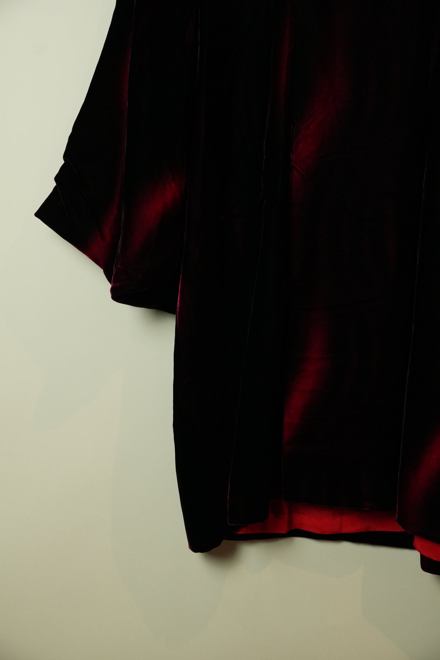 Vintage West German Made Peltzer Velvet Ombre Gown