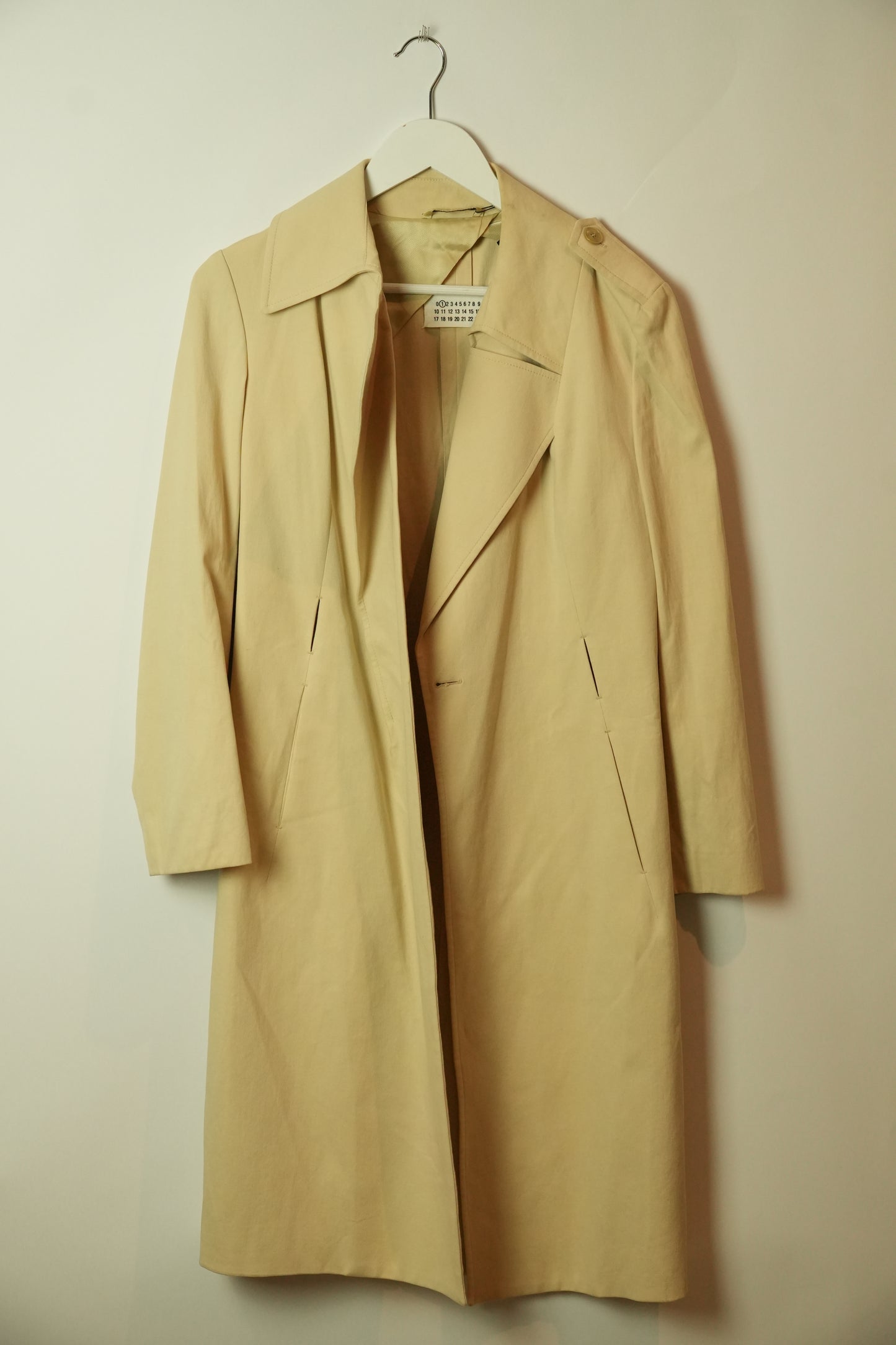 Maison Martin Margiela Beige Trench Coat