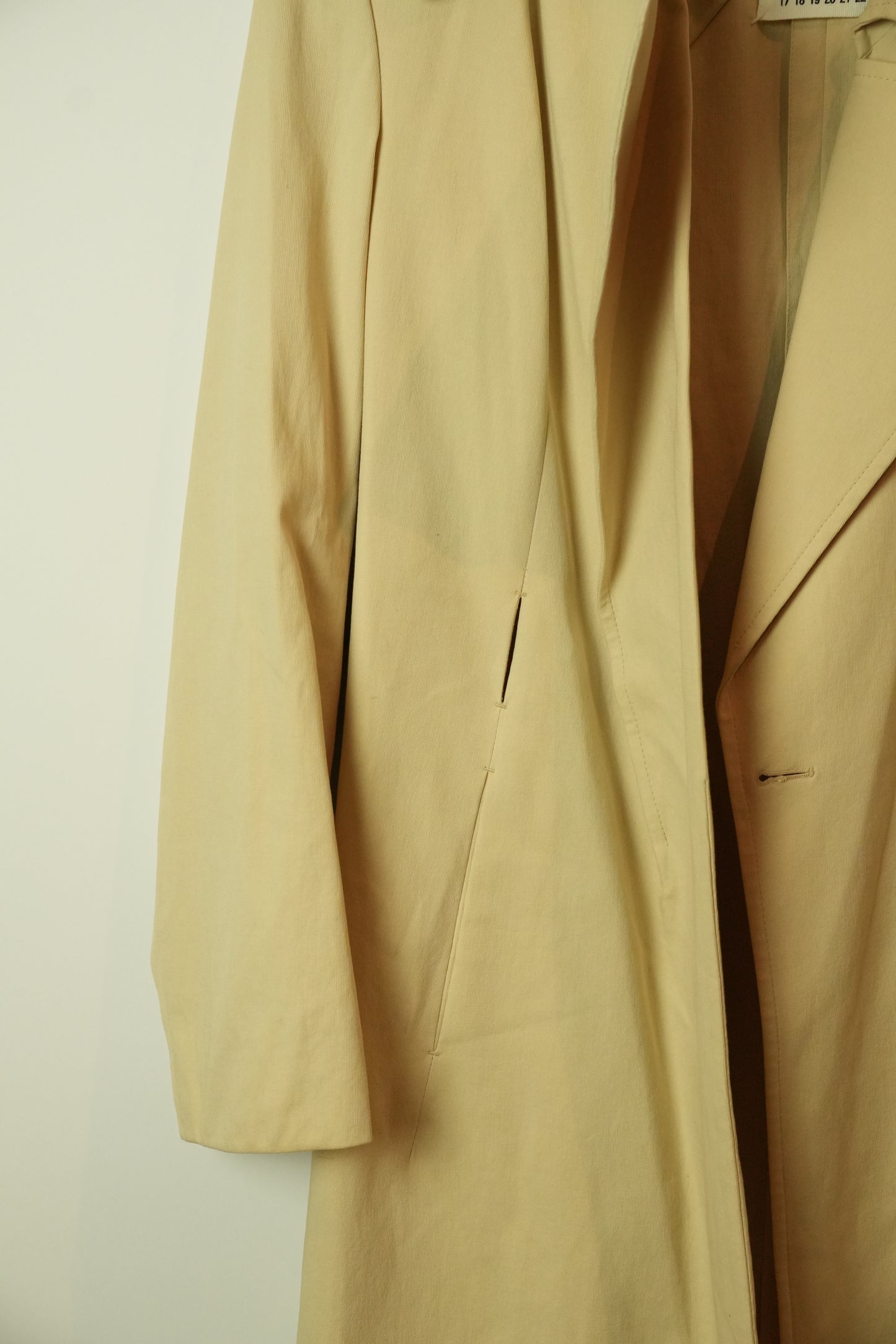 Maison Martin Margiela Beige Trench Coat
