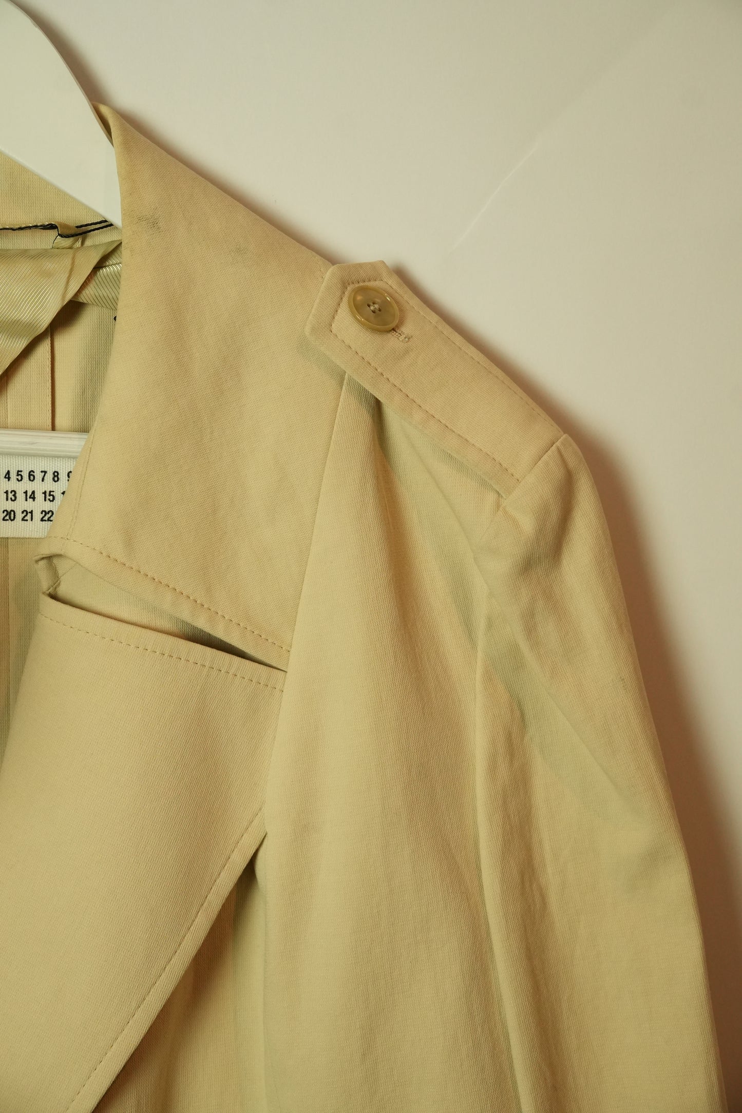 Maison Martin Margiela Beige Trench Coat