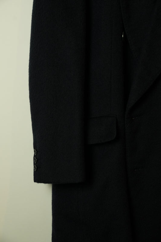 Pierre Balmain Long Coat 100% Alpaca Double Breasted