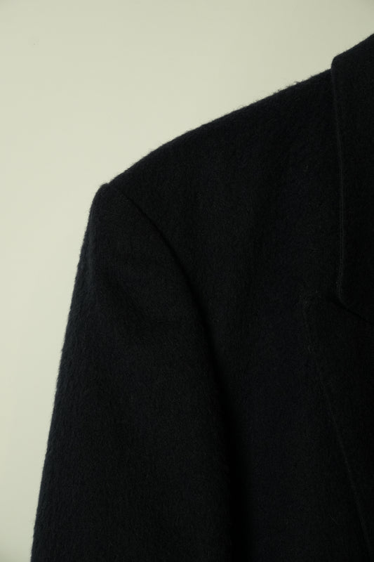 Pierre Balmain Long Coat 100% Alpaca Double Breasted