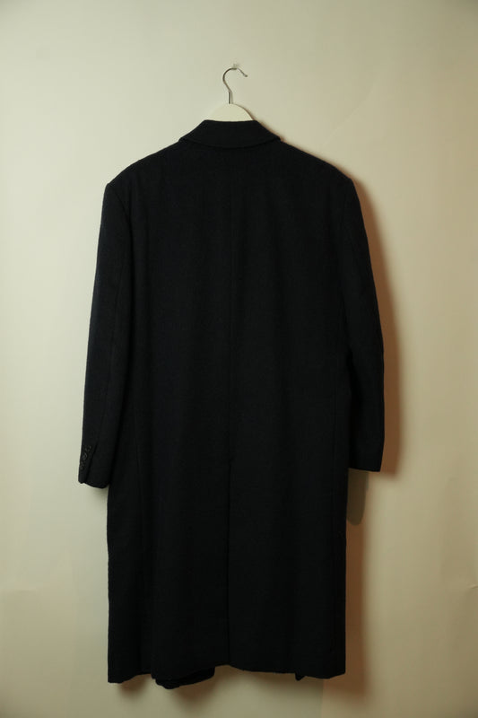 Pierre Balmain Long Coat 100% Alpaca Double Breasted