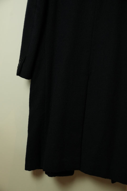 Pierre Balmain Long Coat 100% Alpaca Double Breasted