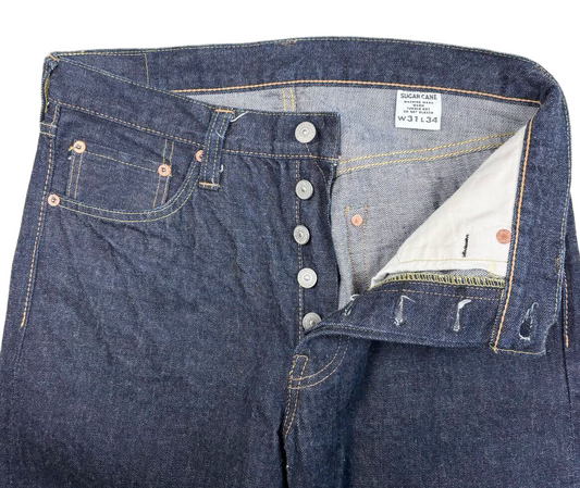 SUGAR CANE 12oz DENIM 1947 MODEL TYPE-III denim jeans indigo W31