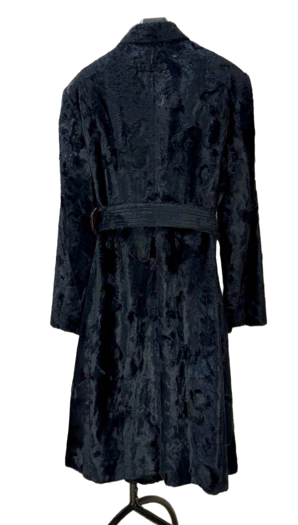 Jean Paul Gaulter Belted Button Down Fur Coat
