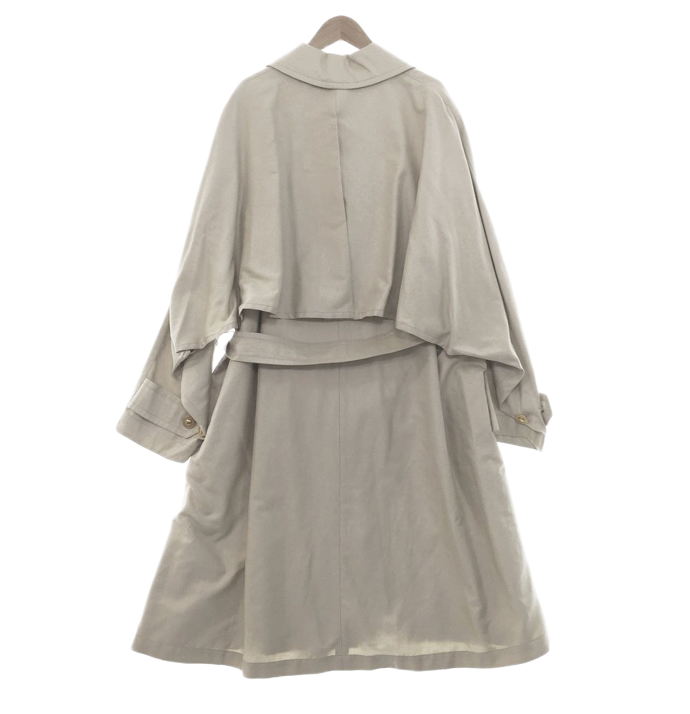 Nina Ricci Trench Coat w Gold Buttons