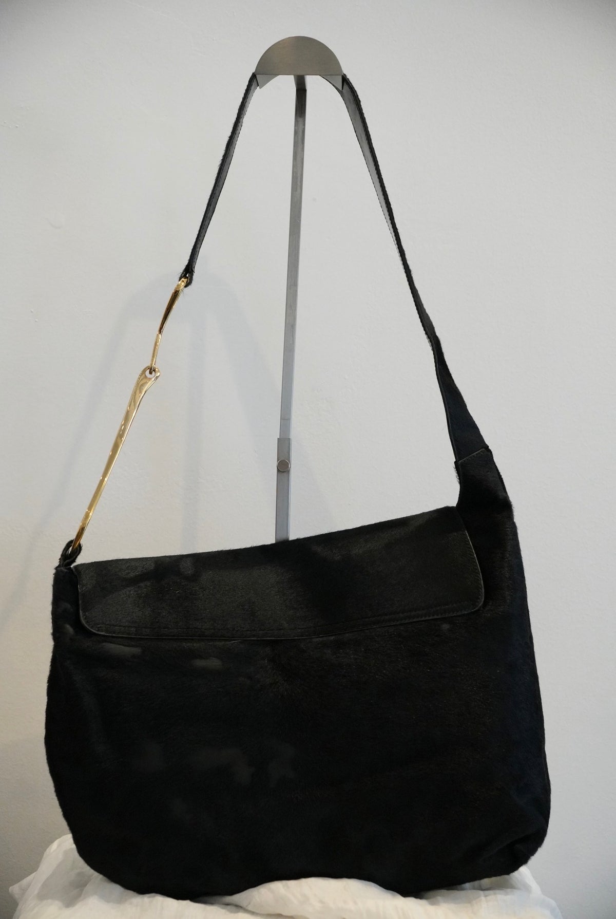 Gucci Tom Ford Pony Hair AW1996 Messenger Bag