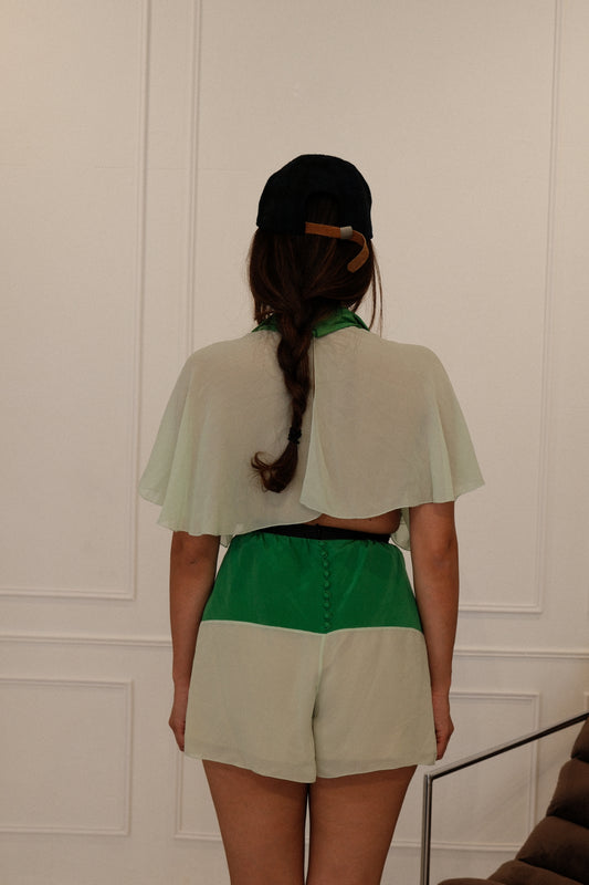 Marc Jacobs 2008 Spring Summer Silk SS Jumpsuit